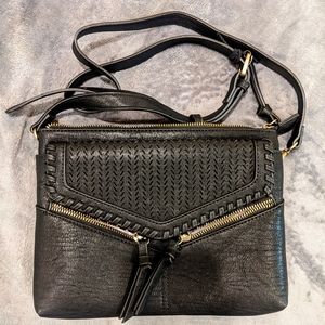 Paula perforated crossbody bag